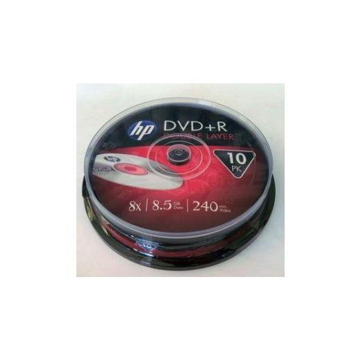 Hp Dvd+R Dl 8X 8.5Gb.10Lu Cakebox (Dre00060-3)