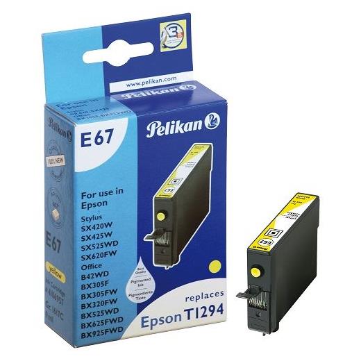 PELİKAN EPSON T1294Y İLE UYUMLU SARI KARTUŞ