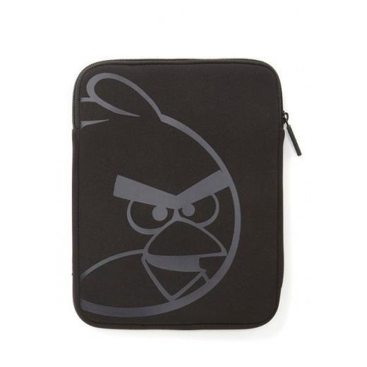 Angry Birds Kumaş Ipad Air/Ipad Air 2 Kılıfı (Bombacı Siyah)