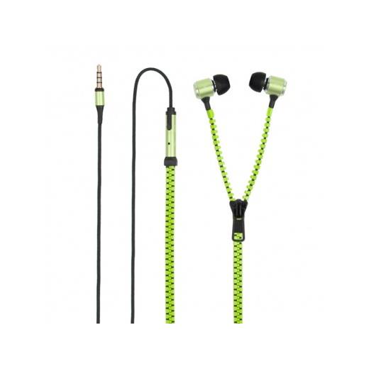 Muvit Muzip Mikrofonlu Kulakiçi Kulaklık (Yeşil)
