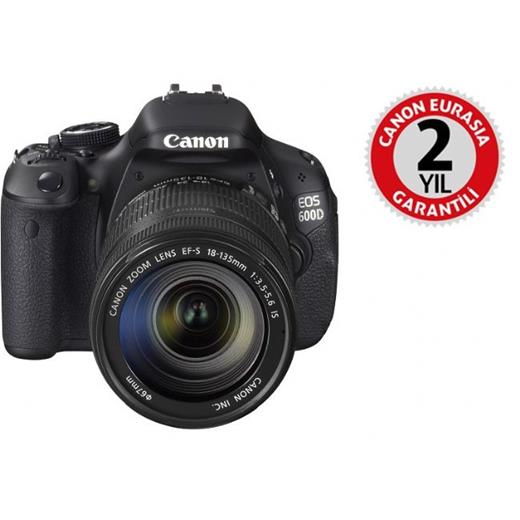 CANON EOS 600D 18-55mm KİT IS FOTOĞRAF MAKİNESI