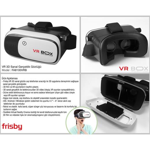 Frisby FA-8100VRB VR 3D Gözlük