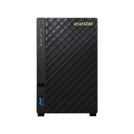 Asustor As-3102T 2 Slot Nas I-1.6Ghz Dual 2Gb 1Xgb 2Xesata 3Xusb