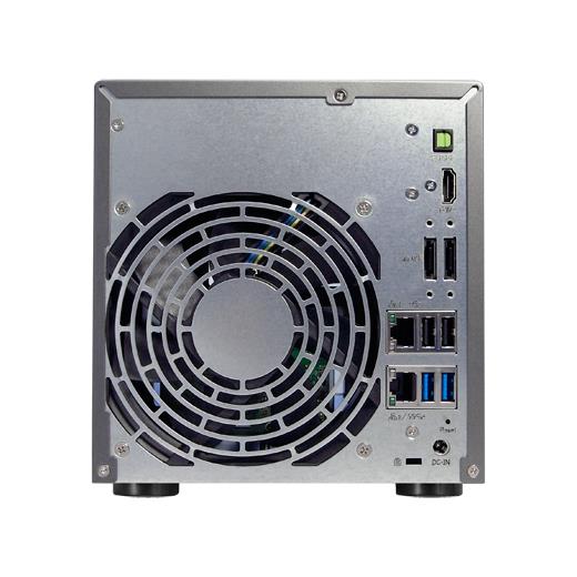 Asustor As-6104t 1.6ghz Dual 2gb 2xgb 2xesata 3xusb3 16ıpnvr 4k Hdmi