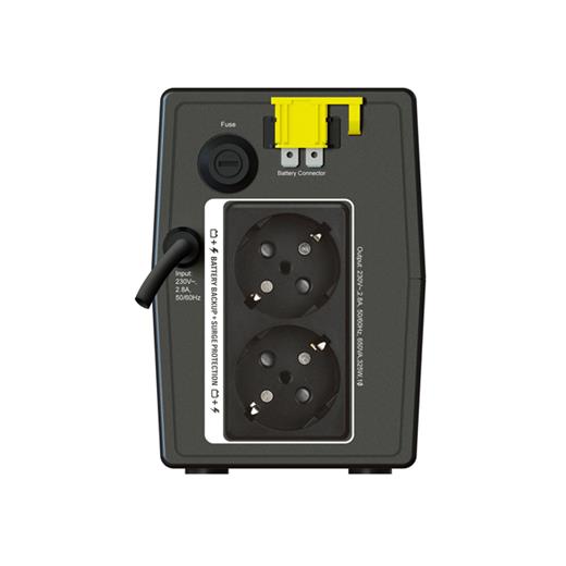 Schneıder Apc Bx650Lı-Gr 650Va Lıneınteractıve Ups