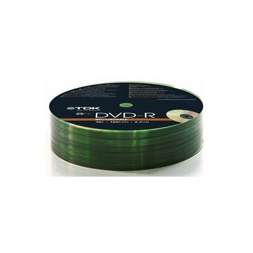 TDK DVD+R 4.7GB 16X 25 li Shrink