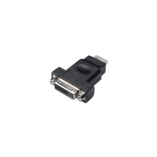 AK-330505-000-S Hdmi <-> Dvi-I Adaptörü, Hdmi Tip A (19) erkek - Dvi-I (24 + 5) dişi, Hdmi 1.3, siyah renk