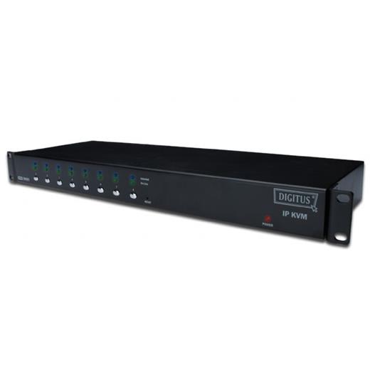 DS-23200 Digitus 8 Port PS/2 - USB KVM on the NET™, 1 Lokal 1 Uzak Kullanıcı Erişimi 