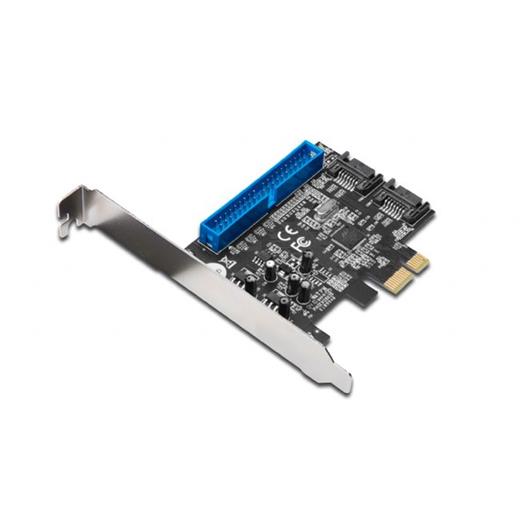 DS-30106 Digitus Serial ATA (SATA) III (600) ve PATA Combo Raid Kontrol PCI (Express) Kartı, 2 x SATA III600  1 x IDE