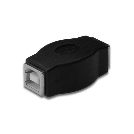 AK-300504-000-S USB Adaptörü, USB B Dişi - USB B Dişi, USB 2.0 uyumlu, UL, siyah renk 