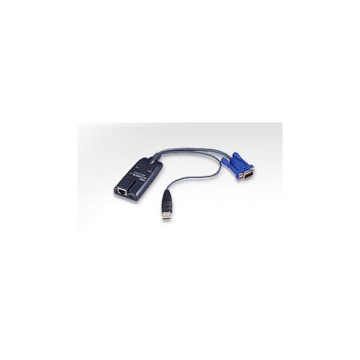 ATEN-KA9170 USB KVM Adaptör Kablosu (CPU Modül), KVM Kablosunun PCnin USB portuna Bağlanması İçin Adaptör