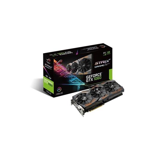 Asus Strix Gtx1060-O6G-Gaming, Gtx 1060, 6Gb, 192 Bit, Ekran Kartı