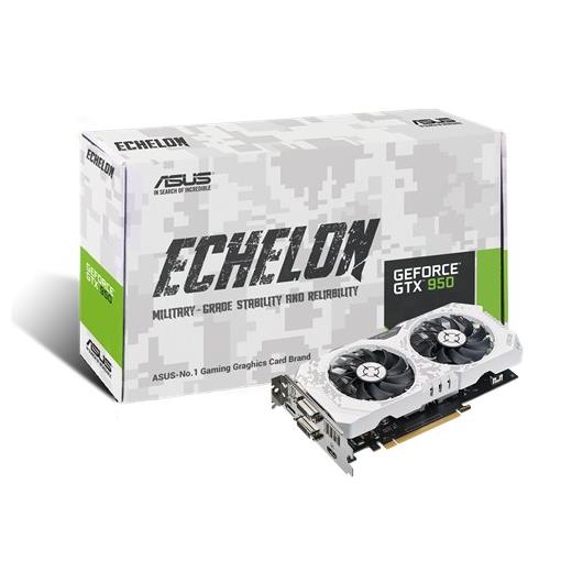 Asus Echelon Gtx950-O2G, Gtx 950, 2Gb, Gddr5, 128 Bit, Ekran Kartı