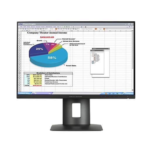 HP 24 K7B99A4 Z24n IPS 8MS SİYAH MONITOR Hdmi