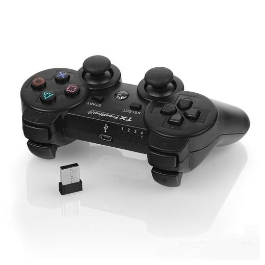 Tx Duoshock Çift Analog,Kablosuz,Titreşimli Ps3 Gamepad