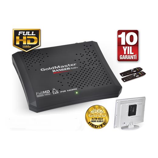 Goldmaster Ranger Hd Plus Pvr Dijital Uydu Alıcısı