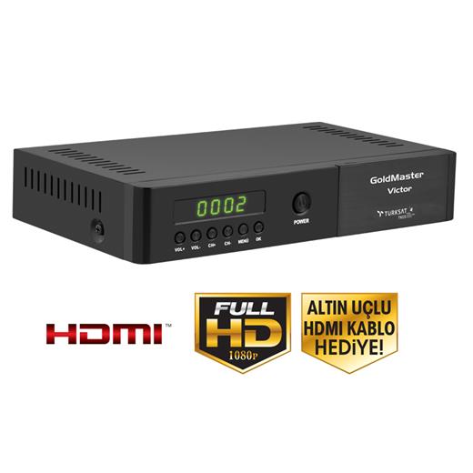 Goldmaster Victor Hd Pvr Dijital Uydu Alıcısı