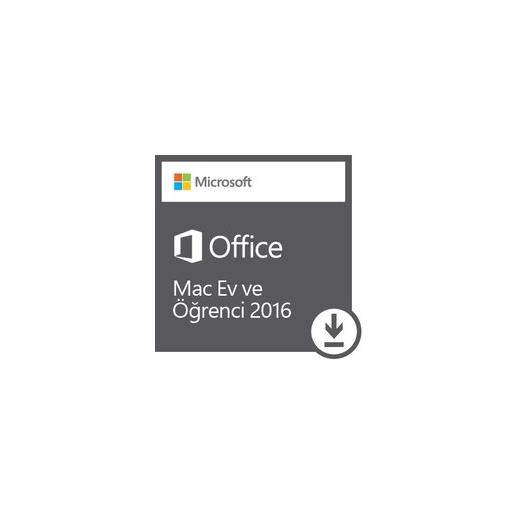 Microsoft GZA-00573 Office Mac Ev ve Öğrenci 2016 - Elektronik Lisans