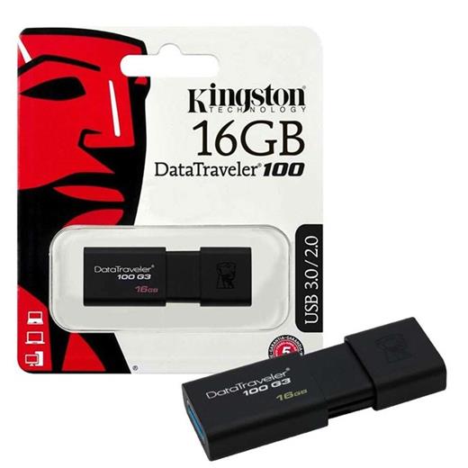 Kingston 16Gb Usb 3.0 Dt100G3/16Gb Usb