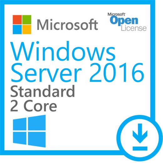Microsoft 9EM-00124 Server 2016 Standard 2 Core Pack Open Lisans