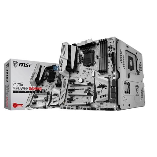 Msi Z170A Mpower Gaming Tıtanıum - Lga1151 Ddr4 M.2 Usb 3.1 Anakart