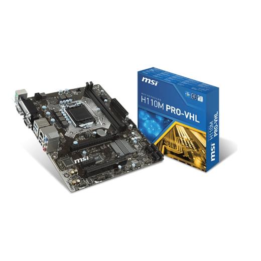 Msi H110M Pro-Vhl H110 Lga1151 Ddr4-2133 Mhz Anakart