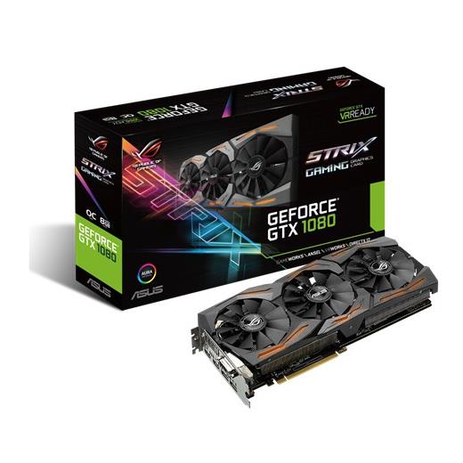 Asus Strix Gtx1080-O8G-Gaming Gtx 1080 8Gb 256 Bit Ekran Kartı