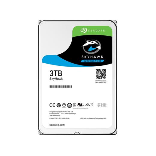 Seagate Skyhawk St3000Vx010 3.5 3 Tb 5900Rpm Sata 7/24 Güvenlik Hard Disk Drive