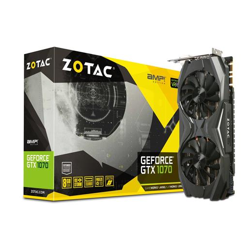 Zotac 8Gb 256Bit Gtx1070 Amp! Edıtıon Gddr5X