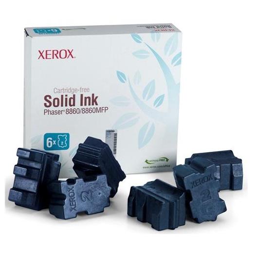 Xerox 108R00817 Phaser 8860-8860MFP Genuine Solid Ink Cyan Mavi 6 Sticks