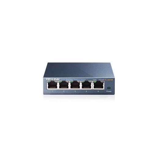 Tp-Link TL-SG105 5 Port 10-100-1000 Mbps Switch Çelik Kasa