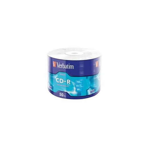 43787 - Verbatim 43787 Cd-R 50 Wrap Extra Protection 52X 700Mb