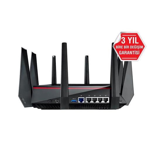 Asus Rt-Ac5300 Trı Band Vpn Ewan 4G Ap/Router