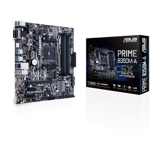 Asus Prime B350M-A Am4 Ryzen Ddr4 Usb 3.1 Anakart