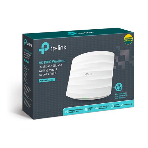 TP-Link Eap330 Ac1900 (1300Mbps 5Ghz + 600Mbps 2.4Ghz) Tavan Tipi Dual Band Gigabit Wireless Gigabit Access Point