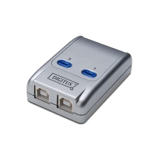 DA-70135-1 Digitus USB Sharing Switch, USB 2.0, 2 PC, 1 USB Cihaz