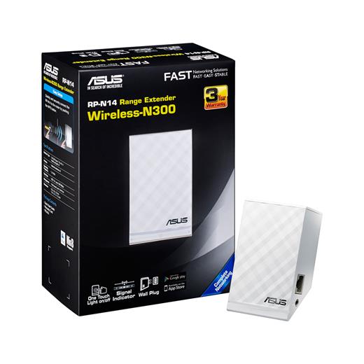 Asus Rp-N14 Wifi-N300  Menzil Genişletici  Access Point