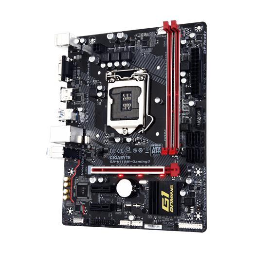 Gigabyte H110M Gaming 3 Ddr4 S+V+Gl Matx 1151P Anakart