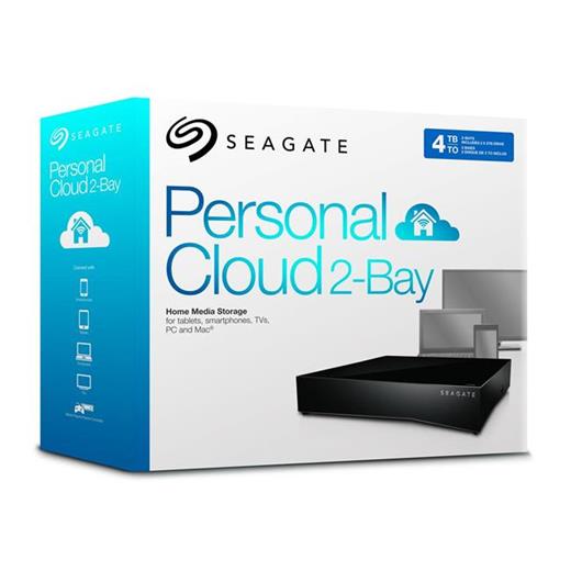 Seagate 4 Tb Usb 3.0 Stcs4000201 Nas 2-Bay Ethernt
