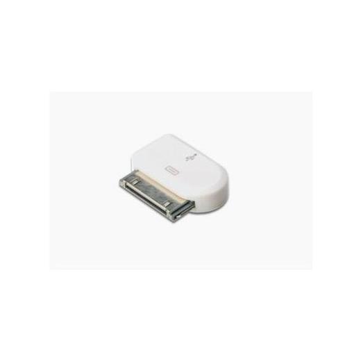 DB-600501-000-W Apple iPod Micro USB Adaptör, Apple 30pin erkek - micro USB B dişi, USB 2.0 uyumlu, UL, beyaz renk