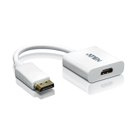 ATEN-VC985 DisplayPort (DP) Hdmi Adaptörü, DP Erkek - Hdmi A Dişi, DP1.1a uyumlu, 11920x 1080 60Hz, Kablolu, 0.20 metre