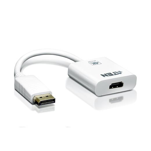 ATEN-VC986 DisplayPort (DP) Hdmi Adaptörü, 4K Hdmi, Kablolu, DP Erkek - Hdmi A Dişi, 2160p, 0.20 metre