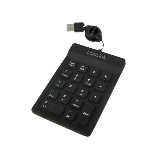 2D-ID0060 Logilink Notebook İçin Numeric Klavye, 18 tuşlu