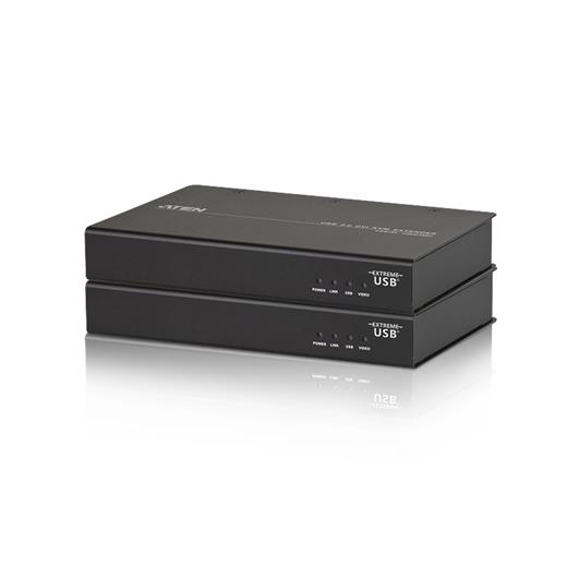 ATEN-CE610 Dvi KVM (Keyboard/Video Monitor/Mouse) Mesafe Uzatma Cihazı, 100 metre, USB Konsol, USB 2.0 periferi port, ESD ve gerilimdeki ani yükselmelere karşı korumalı (USB 2.0 Dvi KVM Extender)