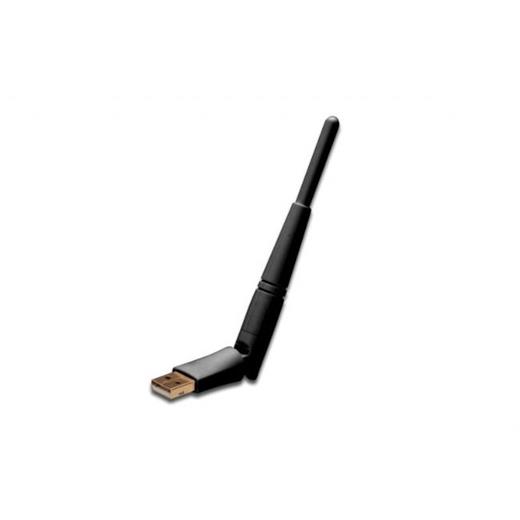 DN-7044 Digitus Wireless (Kablosuz)  LAN USB 2.0 Anten Formunda Ethernet Adaptörü, 150Mbps, IEEE 802.11n, Ralink chipset, 1T/1R anten