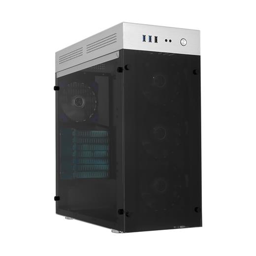 GAMEMAX FC-9230G Powersiz USB 3.0 Gaming Kasa Aliminyum-RGB Led Fan