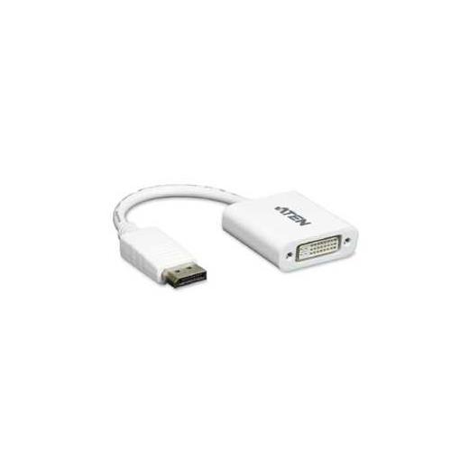 ATEN-VC965 DisplayPort (DP) <-> Dvi Adaptörü, DP Erkek - Dvi-I Dişi, DP1.1a, Dvi1.1, 1920x 1080 @60Hz, Kablolu, 0.20 metre