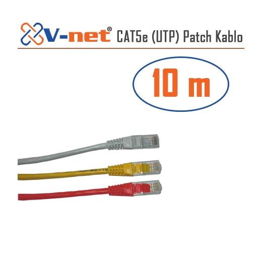 V-net CAT5e UTP 10m Patch kablosu NVN-CAT5e 10.0m