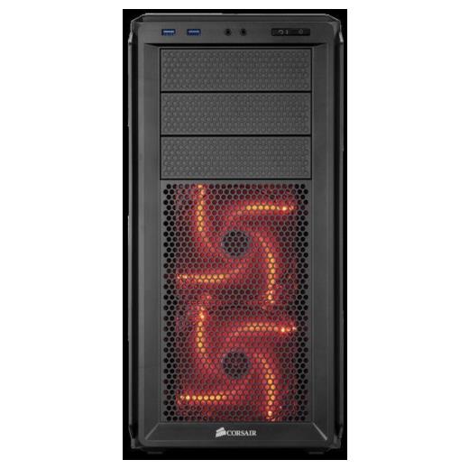 Corsair CC-9011036-650VS Graphite 230T + VS650W 80+ PSU Compact Siyah MidTOWER Kasa