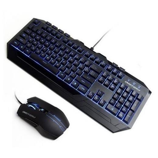 Cm Devastator Iı Mavi Led Türkçe Klavye + Mouse Seti